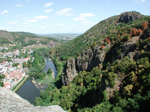 Blick vom Rheingrafenstein